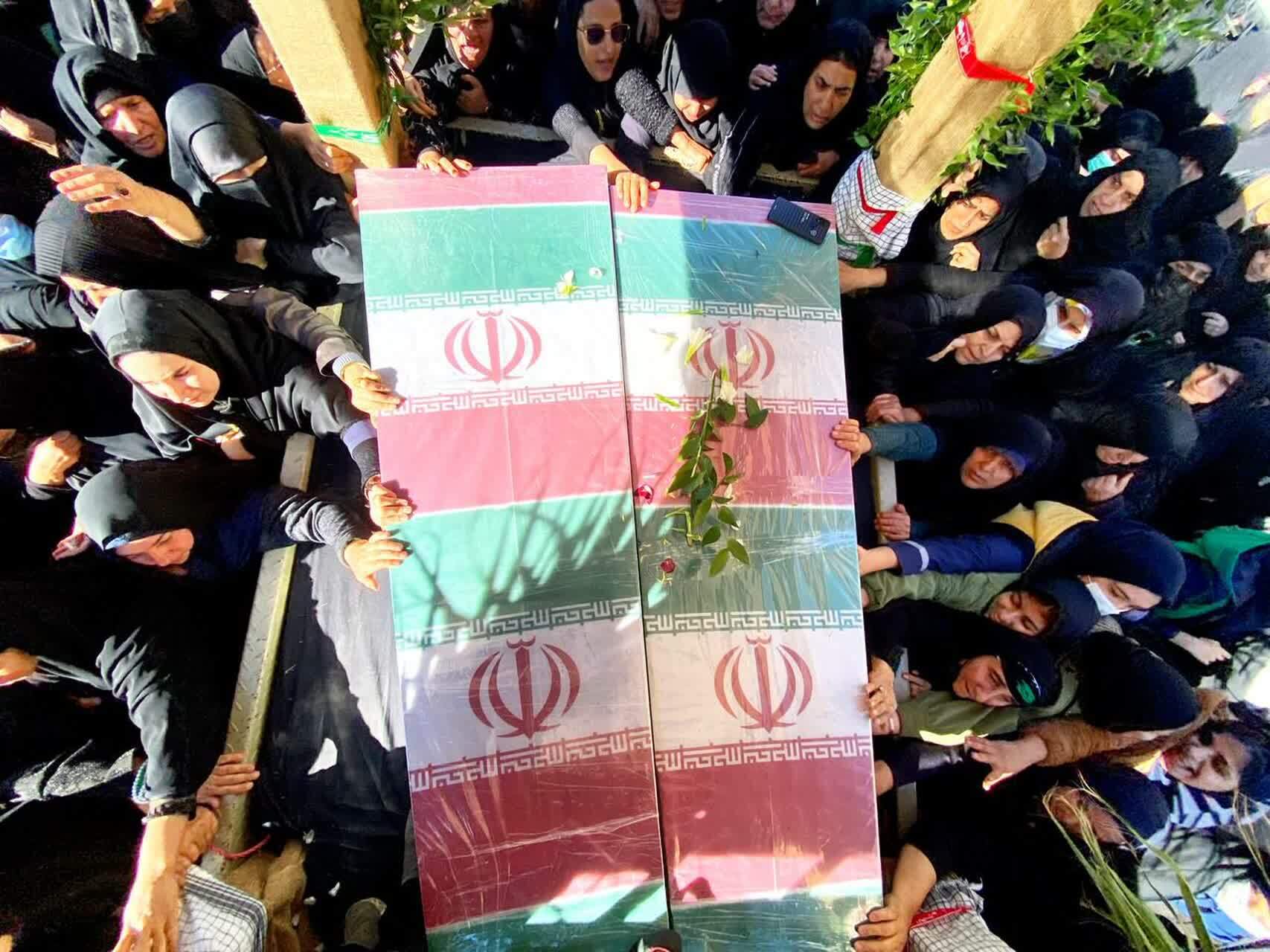 استقبال  الشترها از ۴ شهید گمنام دفاع مقدس