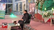 آوای ملکوتی قرآن‌کریم در تربت‌جام طنین‌انداز شد+فیلم و تصاویر