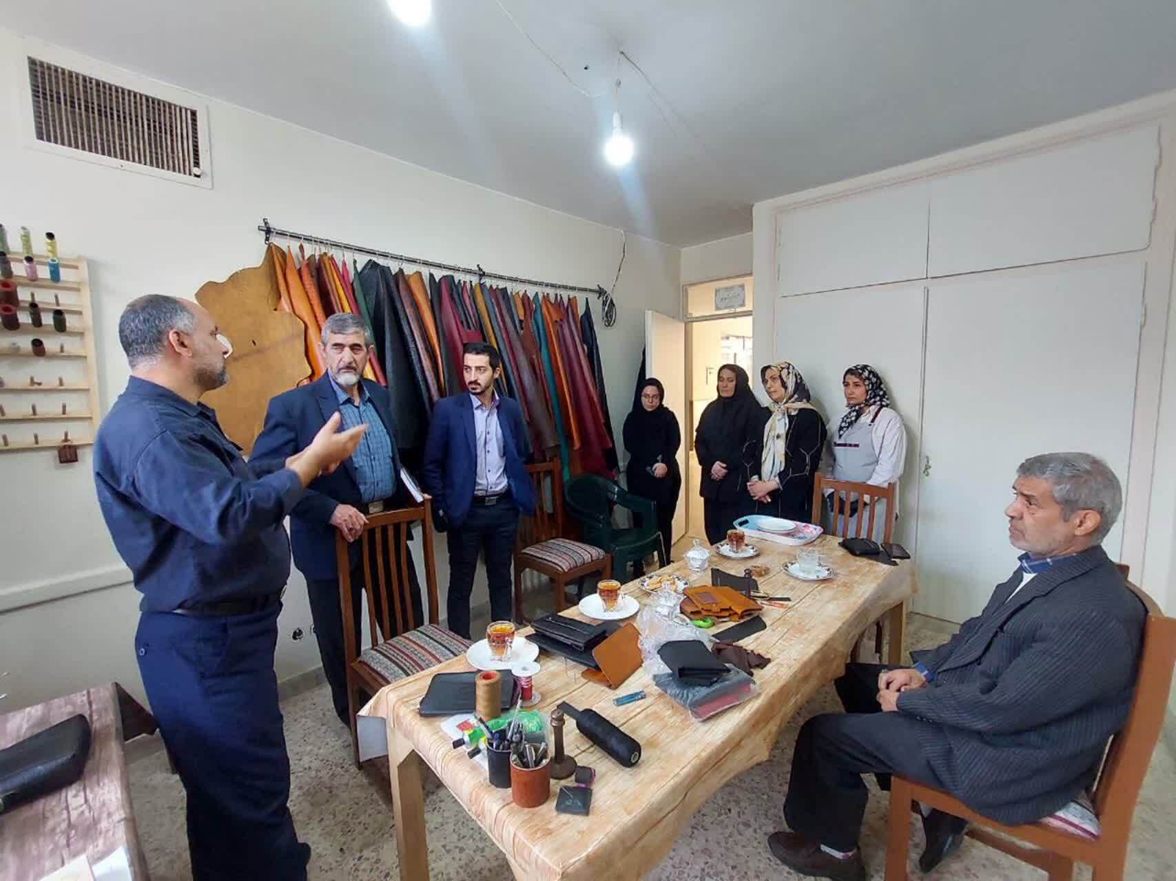پایش و پشتیبانی از تعاونی دستان خلاق آرتین و کمیته کارآفرینی قرارگاه شهید حاج قاسم سلیمانی