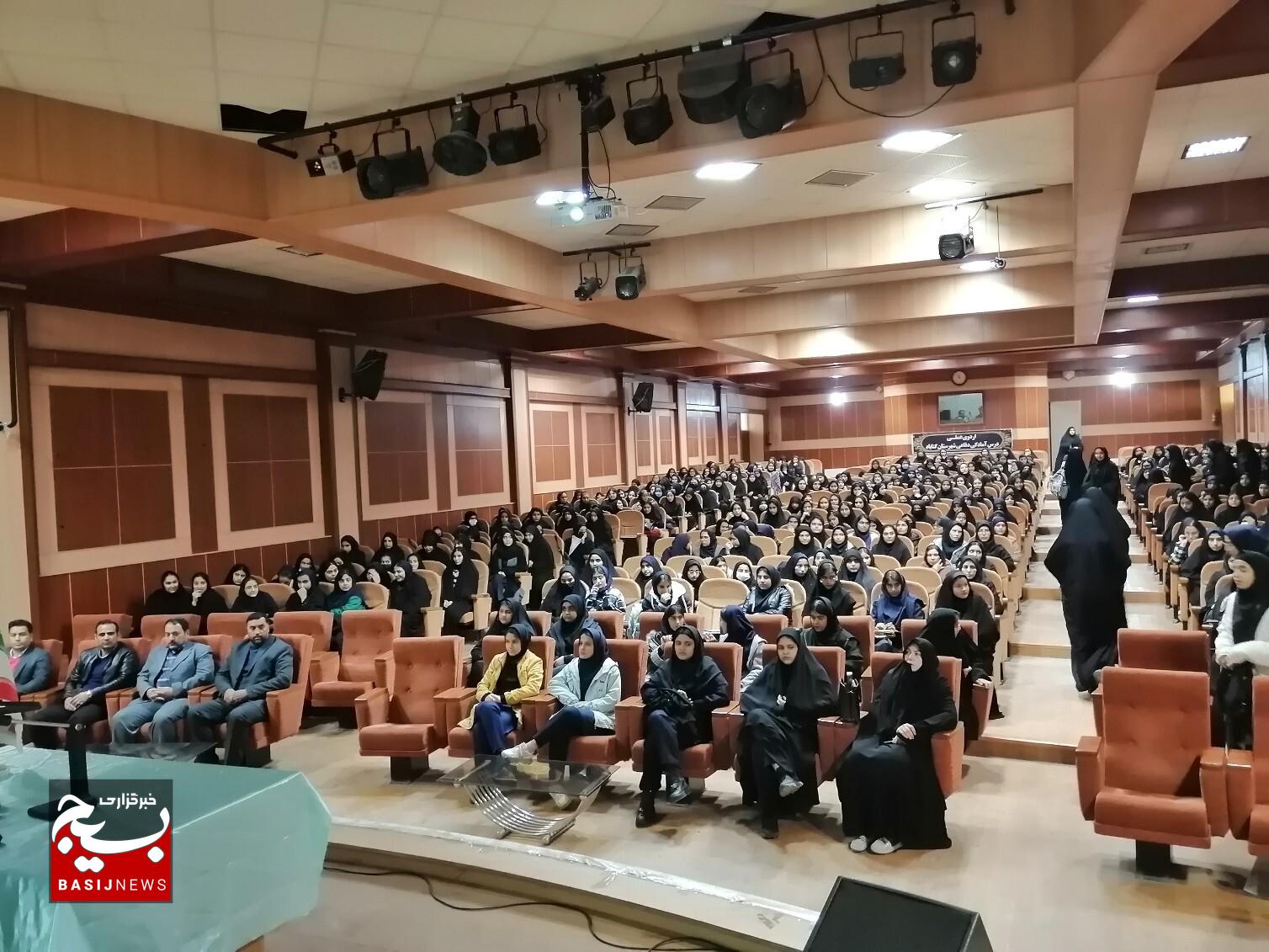اردوی عملی درس آمادگی دفاعی مدارس شهرستان گناباد در نوبت اول
