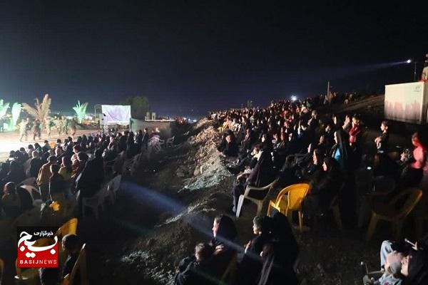 رزمایش و نمایش بزرگ فرهنگی رزمی ستارگان زمینی در شهر کارزین به نمایش گذاشته شد + تصاویر