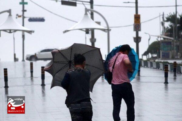 وزش تندباد اردبیل را در برمی‌گیرد