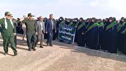 شکوه اقتدار و رزمایش الی بیت المقدس 15 در اردوگاه قدس میبد