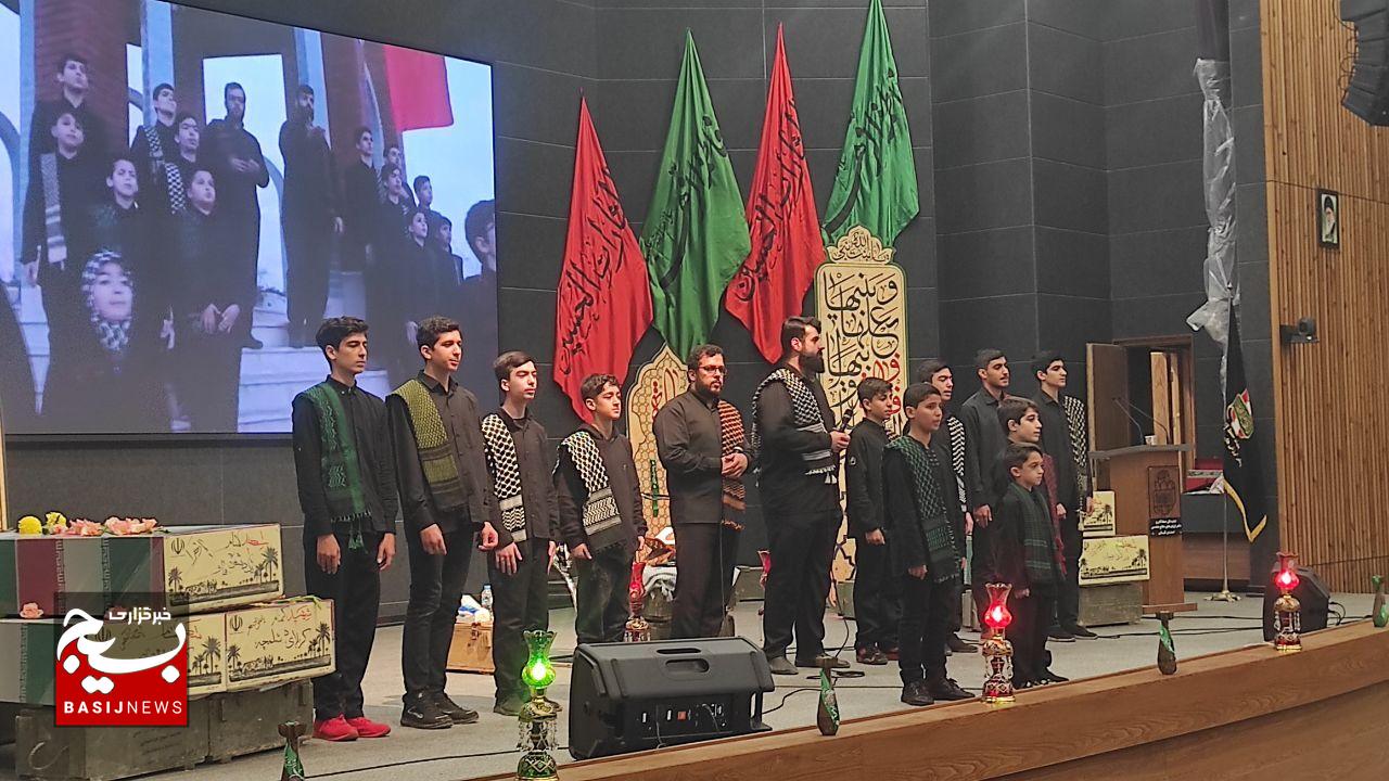 پیکر ۶ شهید دوران دفاع مقدس وارد گیلان شد