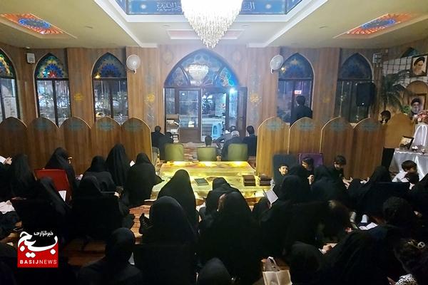 برگزاری مراسم شب قدر در حرم شهدای گمنام کنگان