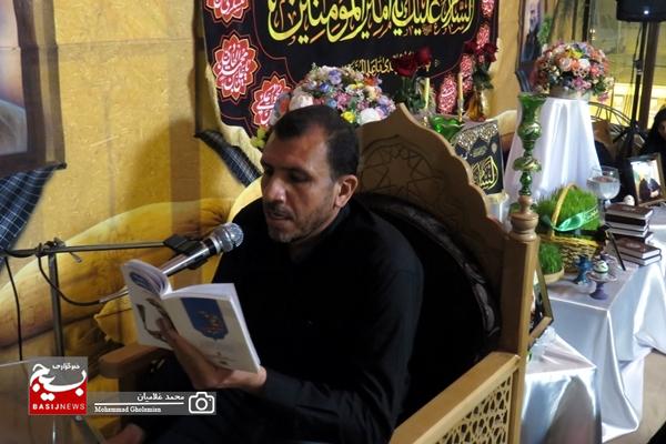 برگزاری مراسم شب قدر در حرم شهدای گمنام کنگان