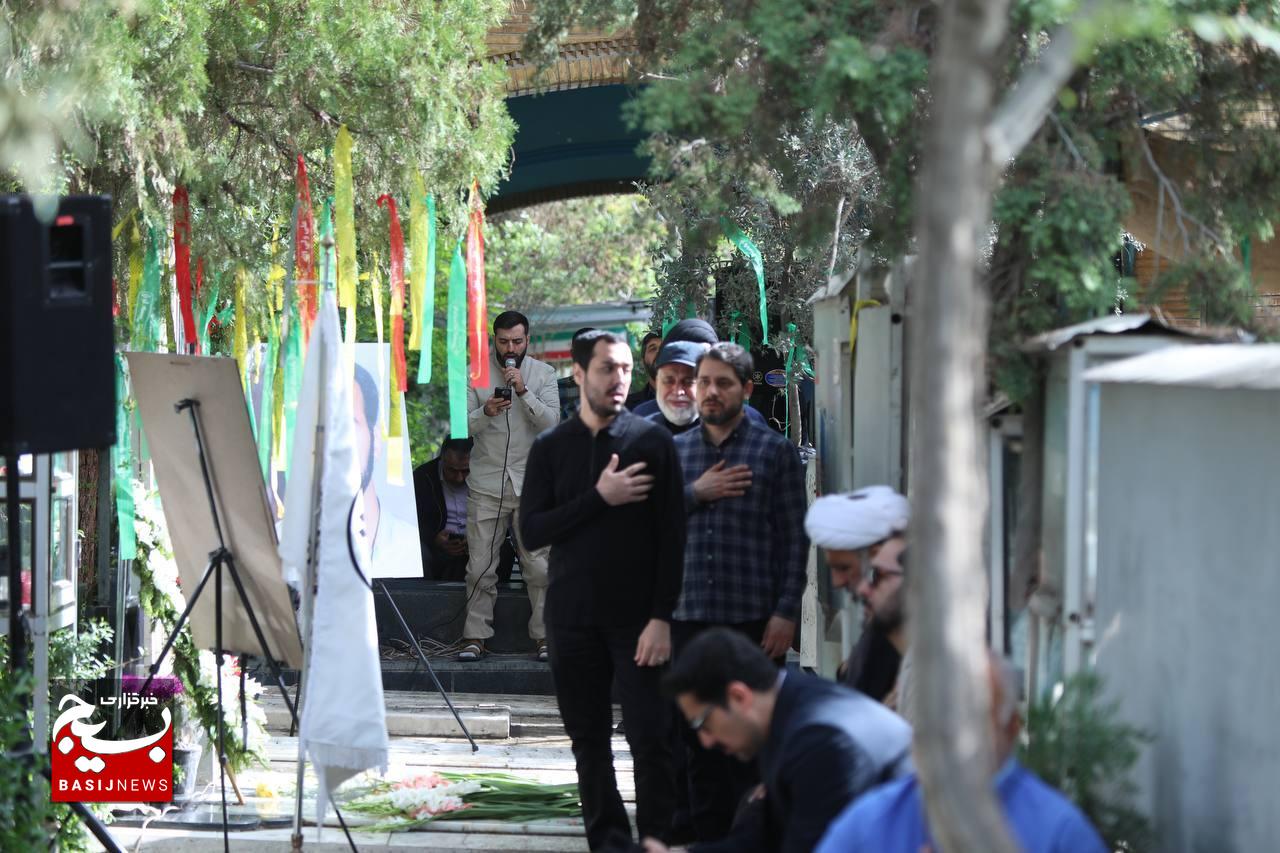 مزار شهید آوینی در سالروز شهادت وی