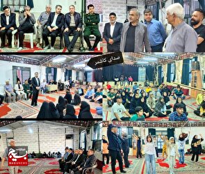 رئیس کانون بسیج هنرمندان خراسان رضوی از نمایش سروهای سهی بازدید کرد