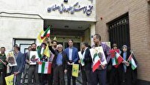 تجمع ضدصهیونیستی اصحاب رسانه در اصفهان/فیلم