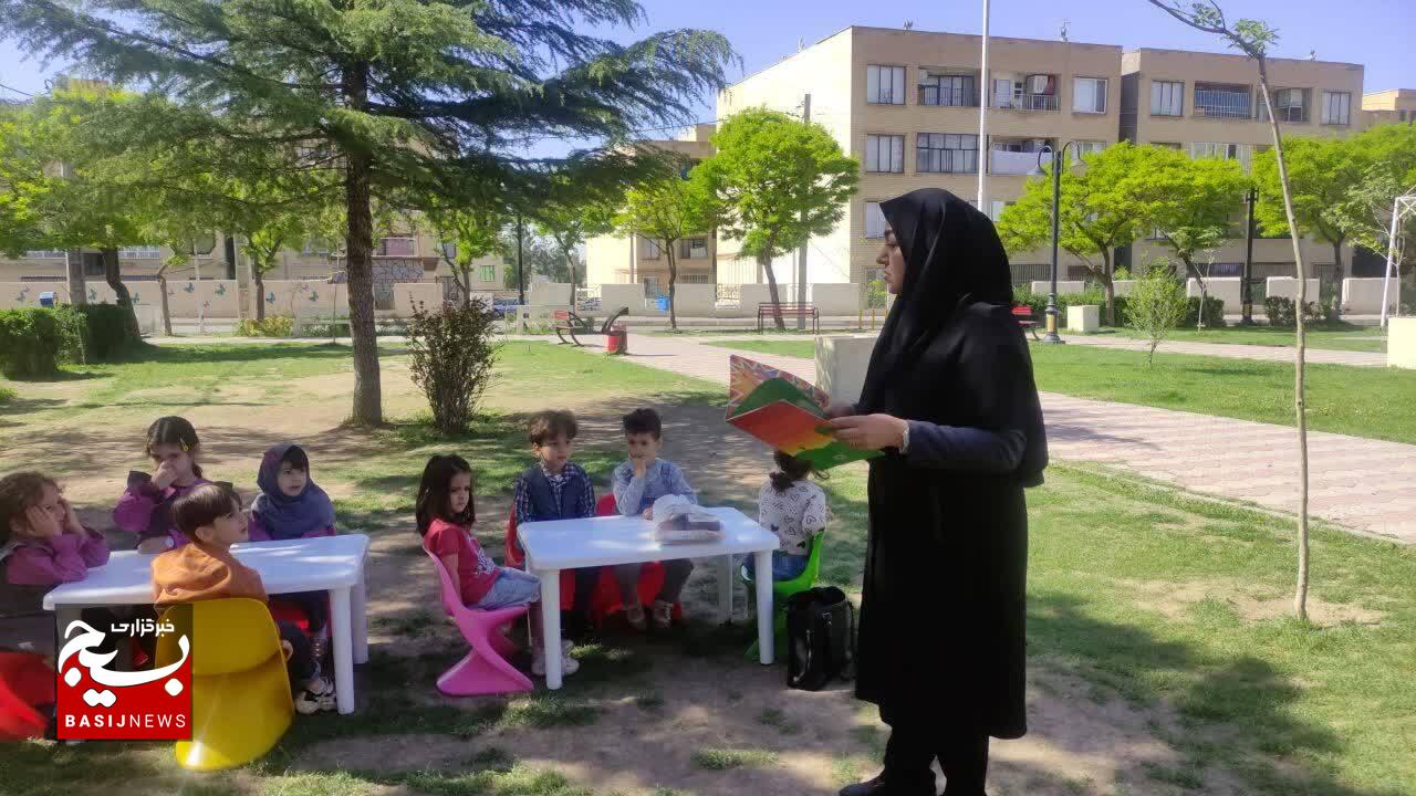 قصه‌ها جان گرفتند؛ لبخند کودکان در همایش شاهنامه‌خوانی محمدیه