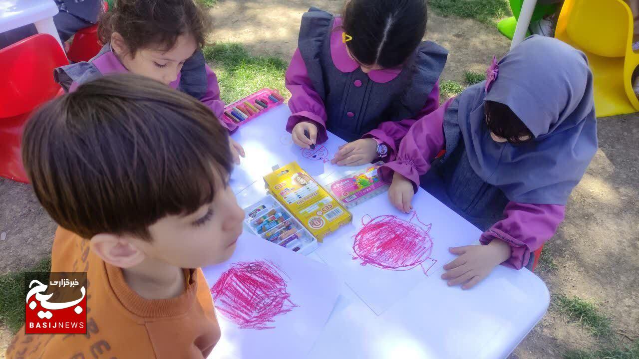 قصه‌ها جان گرفتند؛ لبخند کودکان در همایش شاهنامه‌خوانی محمدیه