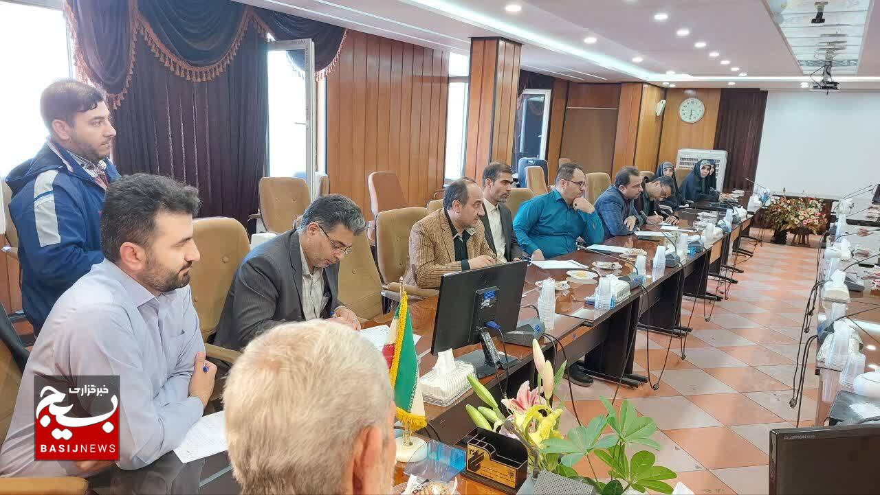 اولین جلسه مشترک هیئت اندیشه‌ورز و کلینیک صنعتی استان همدان در سال ۱۴۰۴
