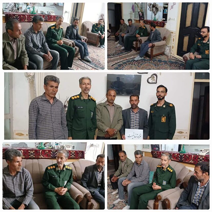 تجلیل از مجاهدت‌های خالصانه بسیجیان گشت‌های رضویان در روستای خلف؛ الگوی امنیت پایدار و ایثار در سایه ایمان