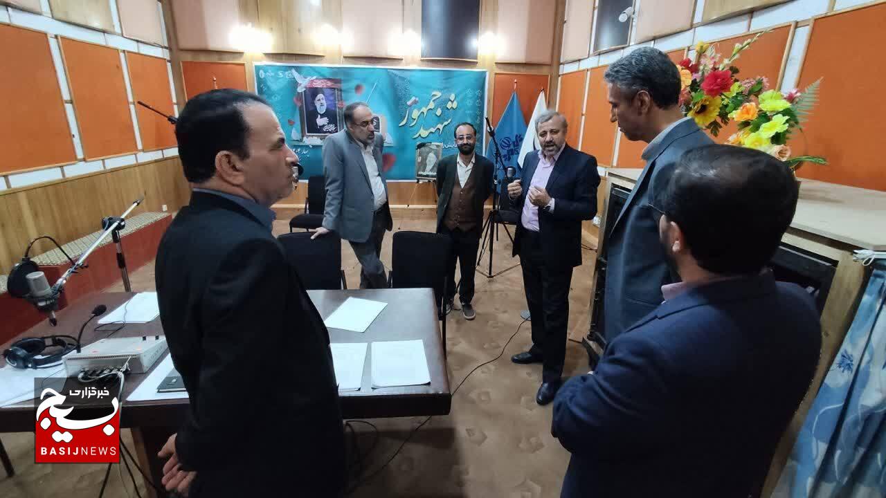آیین افتتاح ضبط نمایش رادیویی «شهید جمهور» در دیار شهید رجایی برگزار شد آیین افتتاح ضبط نمایش رادیویی «شهید جمهور» در دیار شهید رجایی برگزار شد