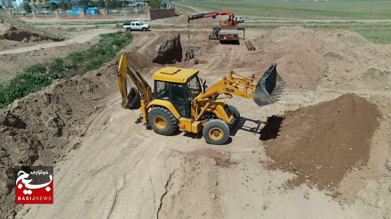 آغاز عملیات پایپجکینگ در مجتمع آبرسانی فارسجین آغاز عملیات پایپجکینگ در مجتمع آبرسانی فارسجین