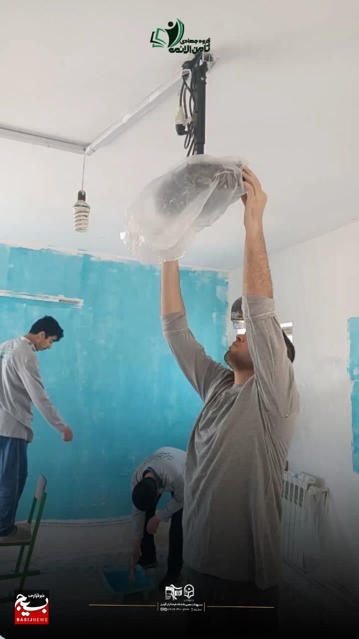 دانشجویان دانشگاه فرهنگیان قزوین در مسیر محرومیت زدایی