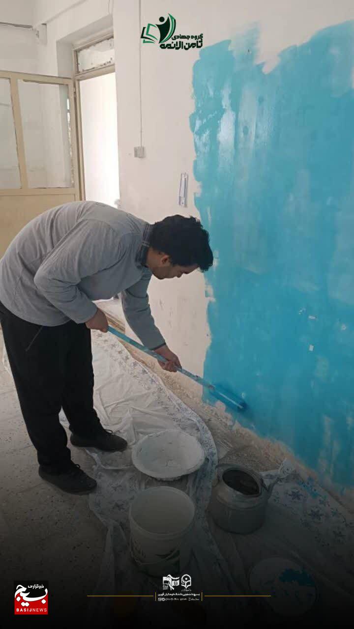 دانشجویان دانشگاه فرهنگیان قزوین در مسیر محرومیت زدایی