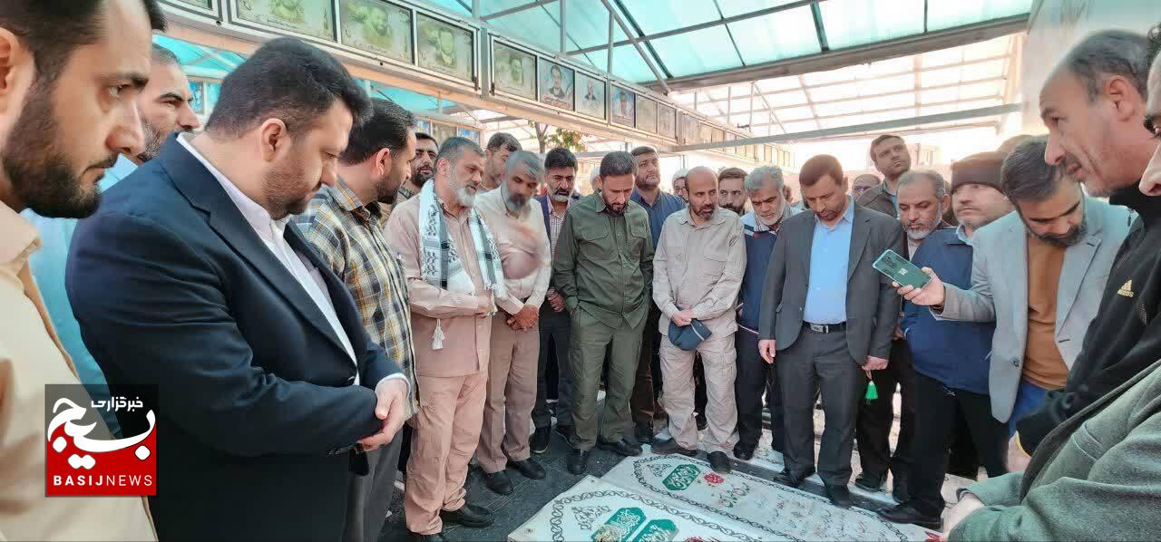 کاروان «راهیان مکتب حاج قاسم» به قم رسید+عکس 