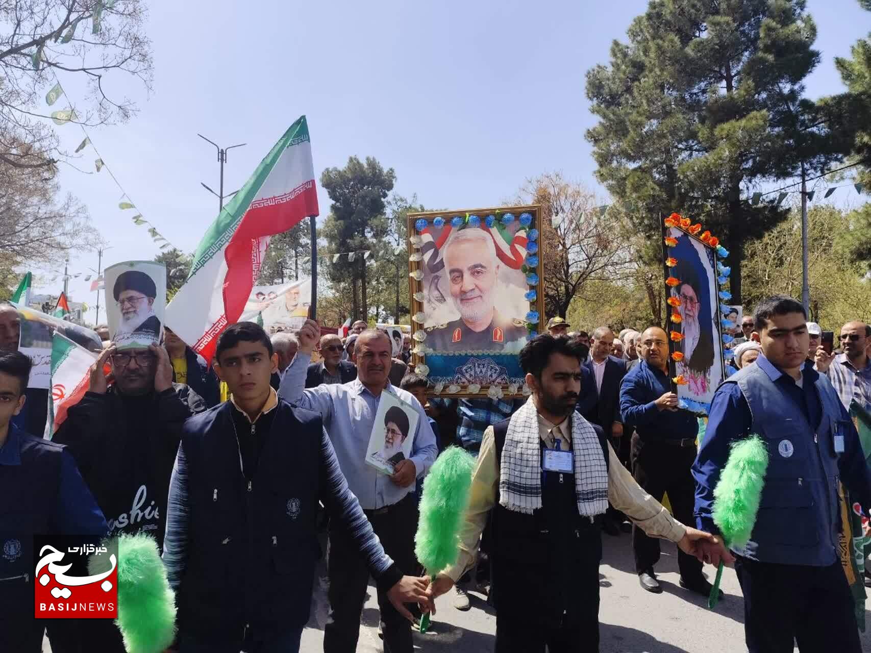 طنین فریاد آزادی قدس شریف در کرمان