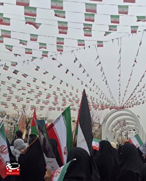 طنین فریاد آزادی قدس در شهر گرمدره