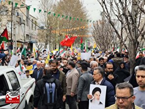حضور حماسی مردم انقلابی شهرستان کرج در راهپیمایی روز جهانی قدس
