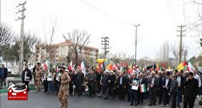 حضور پرشور مردم مهرشهر در راهپیمایی روز جهانی قدس