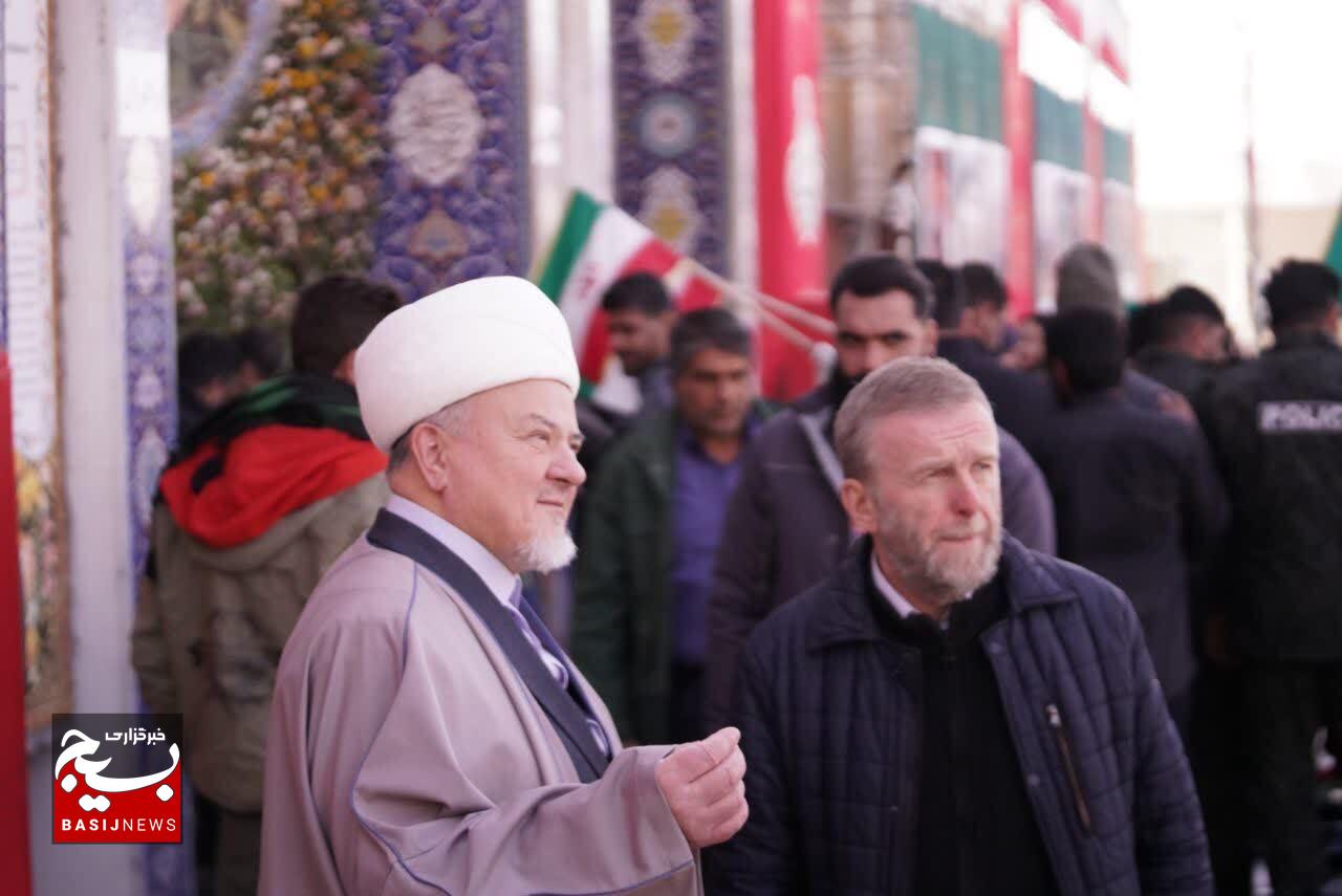 از سرزمین تزار‌ها تا مزار شهیدان مقاومت؛ قاب‌هایی از یک حضور معنادار