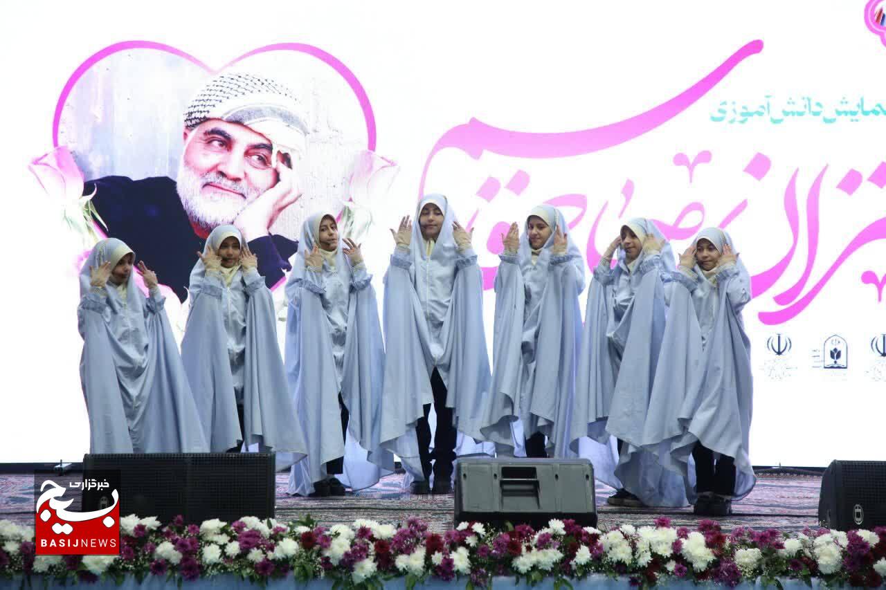 همایش باشکوه ۲۵۰۰ نفری «دختران حاج قاسم» در سالگرد سردار دلها برگزار شد