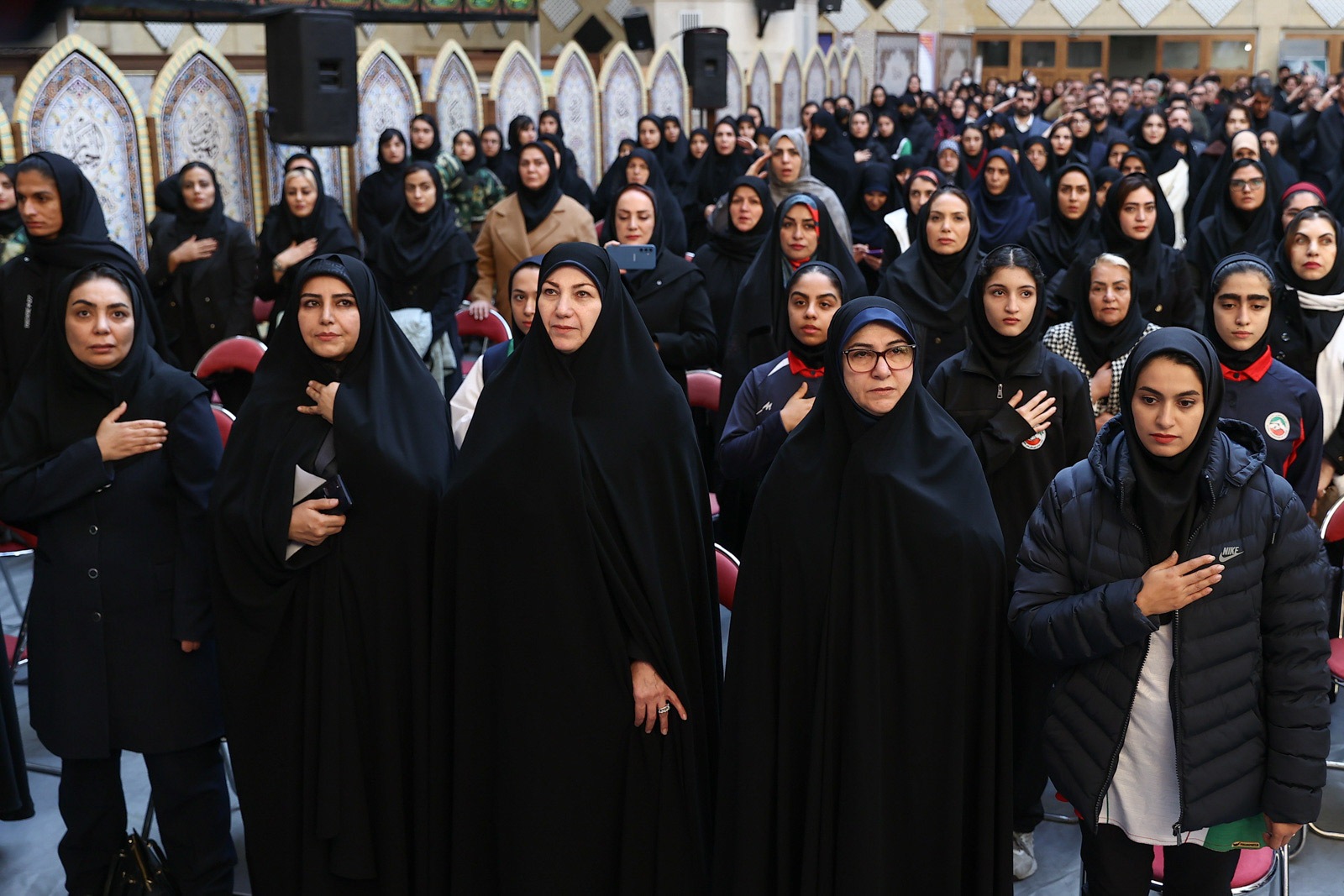 گزارش تصویری/ برگزاری گرامیداشت ششمین سالگرد شهادت حاج قاسم سلیمانی توسط جامعه ورزش