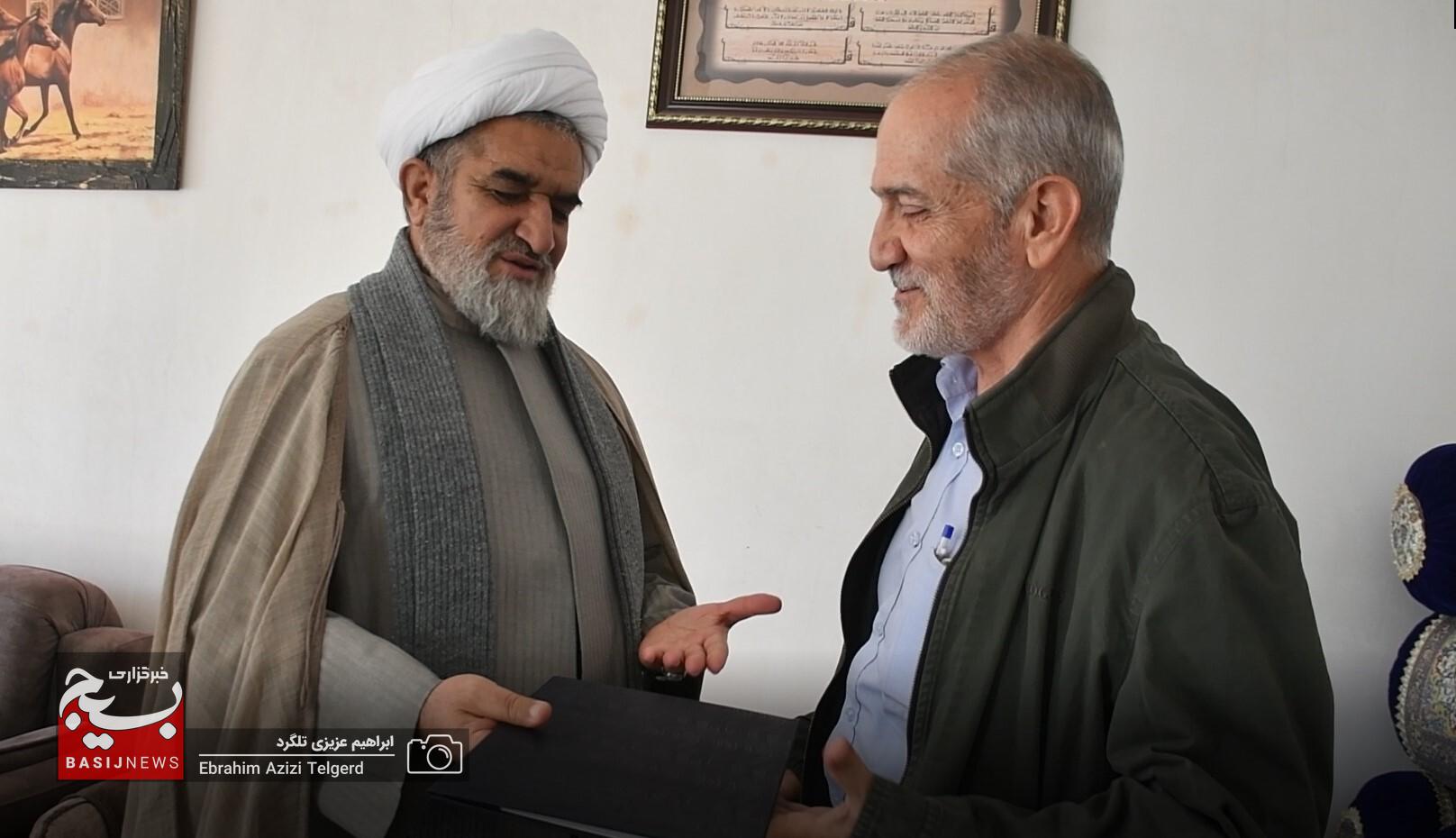 سرکشی و تجلیل مسئول نمایندگی ولی فقیه در سپاه فتح از جانباز ان دفاع مقدس + (تصاویر)