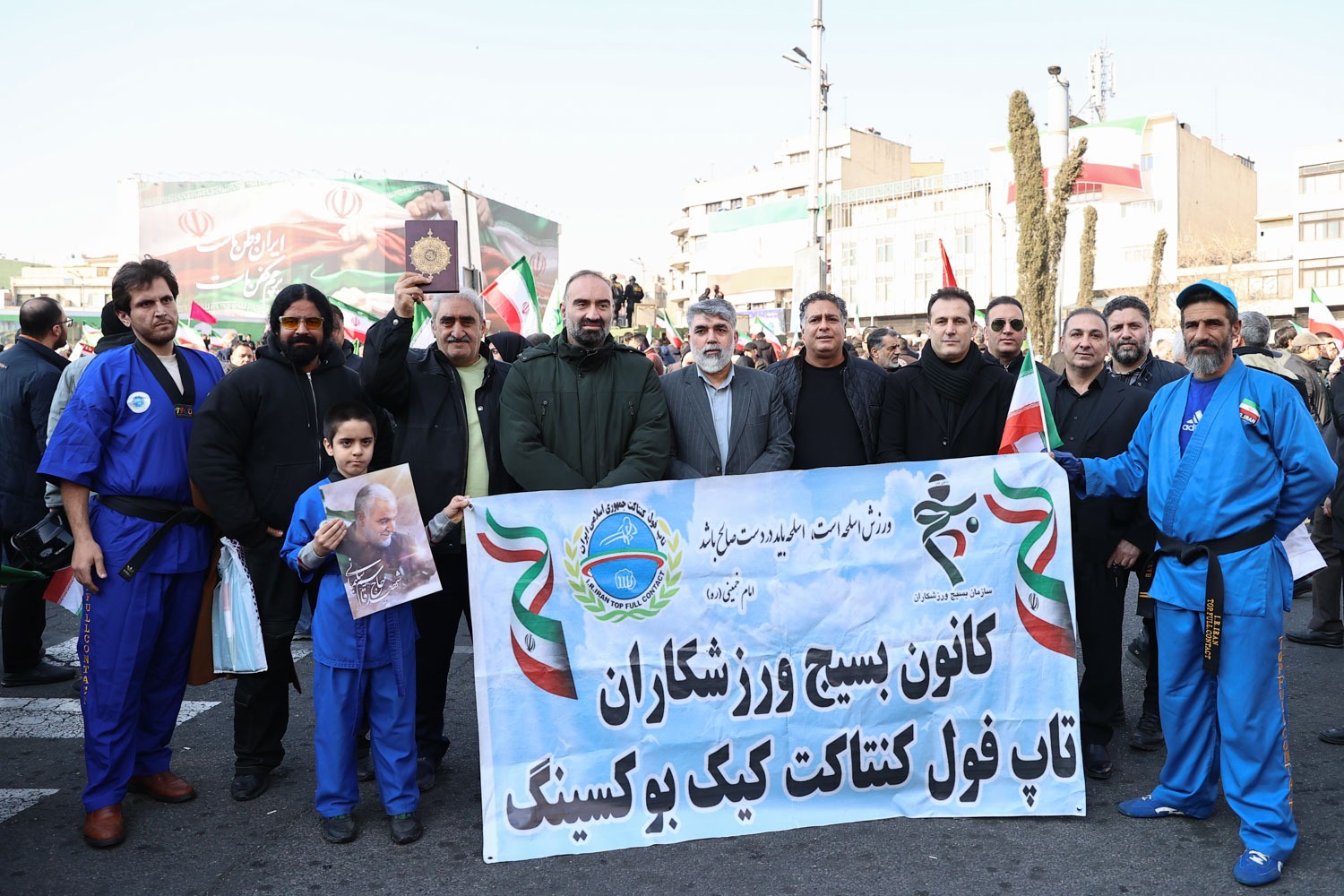 گزارش تصویری؛ جامعه ورزش در محکومیت اقدامات تروریست‌ها و اغتشاشگران