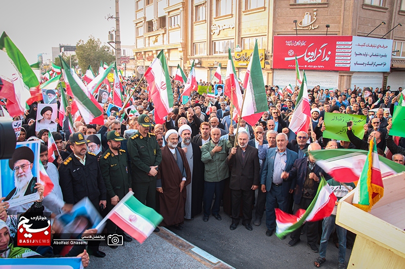 مردم ولایتمدار برازجان با برگزاری راهپیمایی جنایت‌های اخیر را محکوم کردند