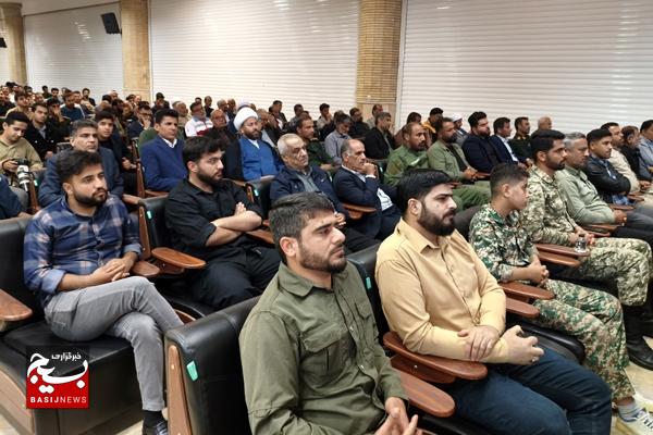 انتصاب فرمانده جدید ناحیه مقاومت بسیج سپاه شهرستان کنگان