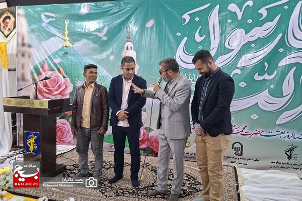 جشن بزرگ عید مبعث در بندر کنگان برگزار شد جشن بزرگ عید مبعث در بندر کنگان برگزار شد