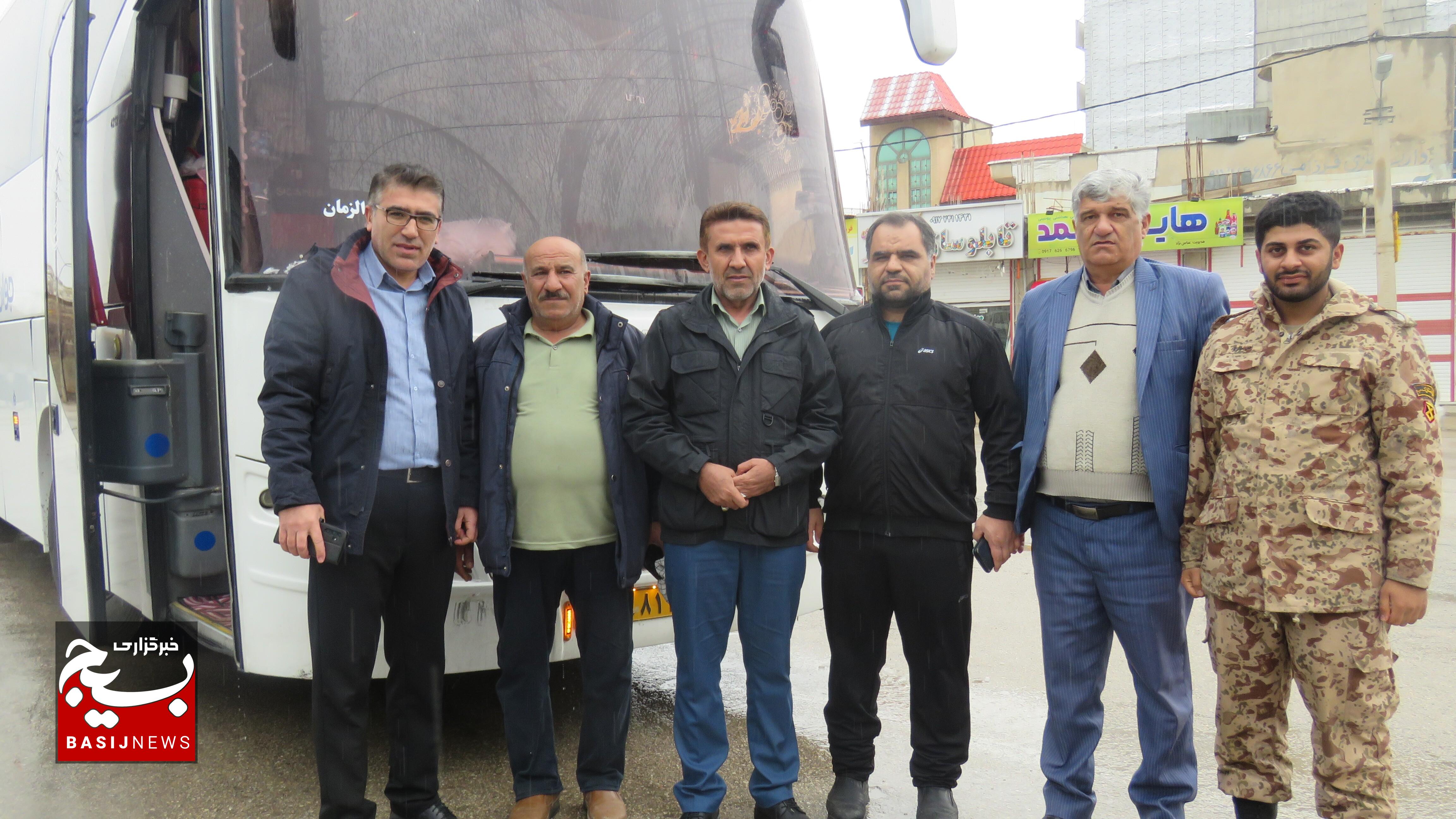 اعزام خانواده های رزمندگان شهرستان های باشت و دنا به مشهد مقدس اعزام خانواده های رزمندگان شهرستان های باشت و دنا به مشهد مقدس
