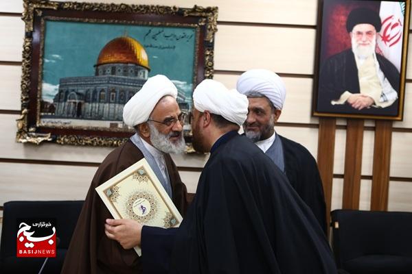 آیین تکریم و معارفه مسئول سازمان بسیج طلاب