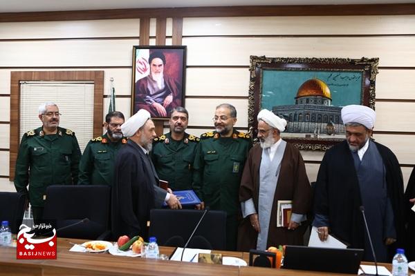 آیین تکریم و معارفه مسئول سازمان بسیج طلاب