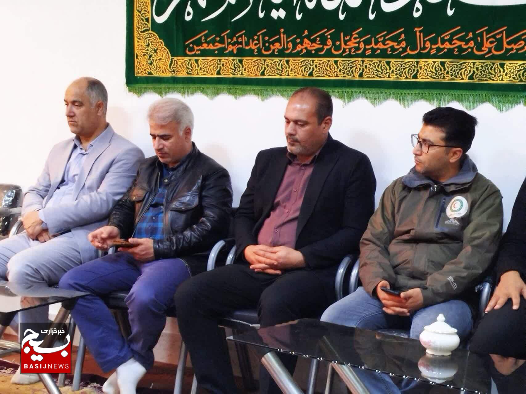 دیدار کارکنان سپاه و مسوولان شهرستان آوج با امام جمعه