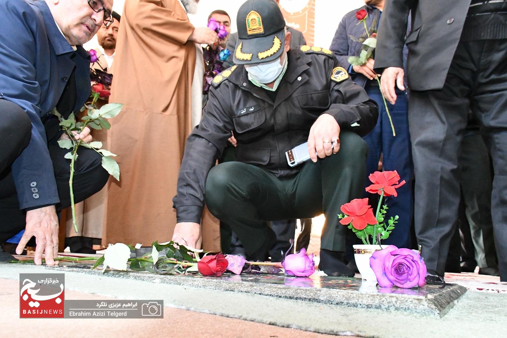 آیین گلباران مزار شهدا و تجدید میثاق با آرمان‌های شهیدان والامقام در یاسوج