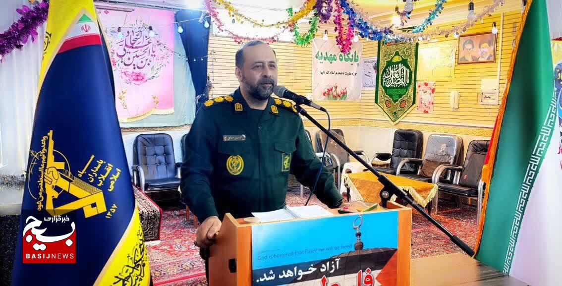فرمانده سپاه شاهرود: راهبرد مقابله با تهدیدات دشمنان توجه به مسجد است