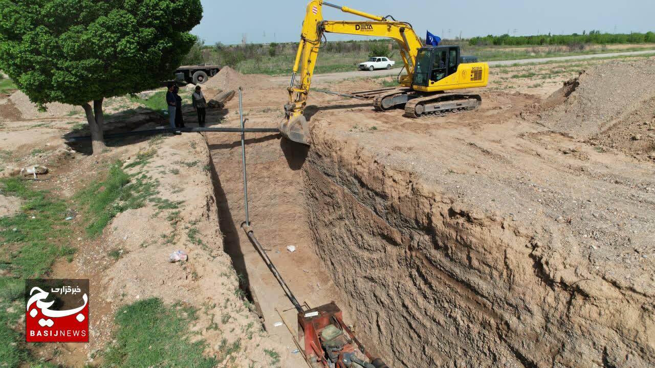 با تلاش جهادگران بسیج سازندگی، پروژه آبرسانی روستای جهان‌آباد شهرستان تاکستان به بهره‌برداری رسید 