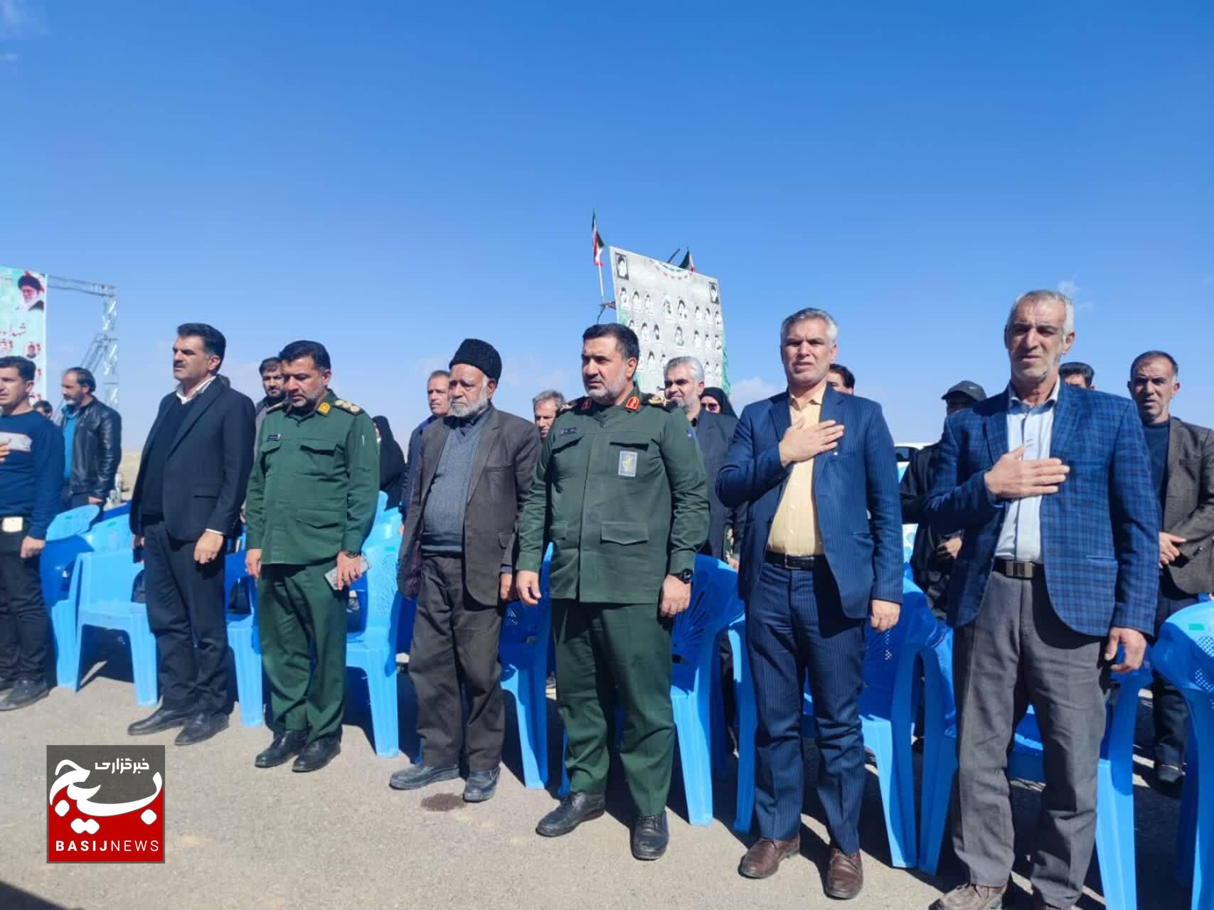 افتتاح طرح آبرسانی مرد میدان سپهبد شهید پاسدار حاج قاسم سلیمانی در ۱۶ روستای شهرستان شهربابک