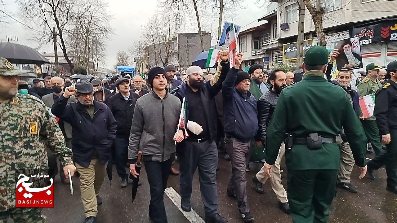 راهپیمایی ۲۲ بهمن در گیلان آغاز شد