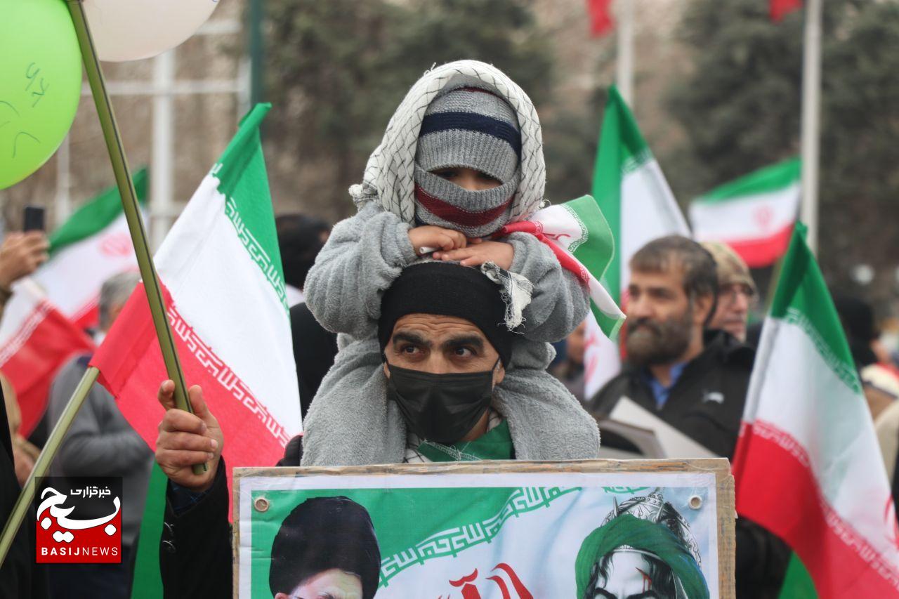 حماسه مردم مشهد در چهل‌وهفتمین بهار انقلاب