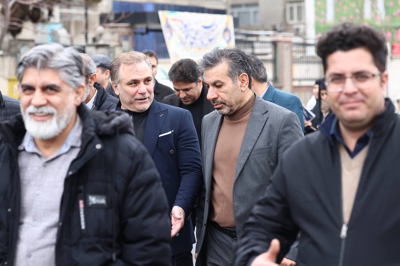 گزارش تصویری/ حضور جامعه ورزش در راهپیمایی ۲۲ بهمن