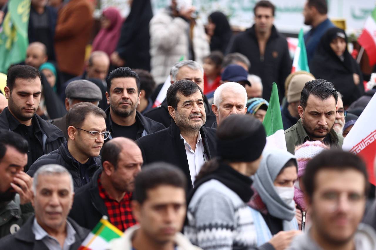 گزارش تصویری/ حضور جامعه ورزش در راهپیمایی ۲۲ بهمن