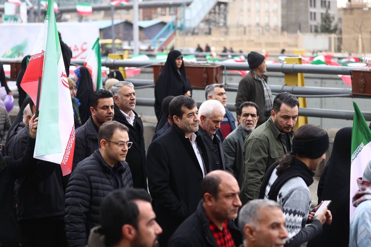 گزارش تصویری/ حضور جامعه ورزش در راهپیمایی ۲۲ بهمن