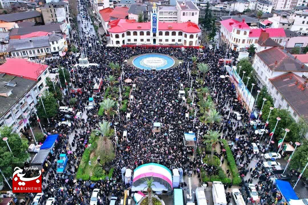 راهپیمایی ۲۲ بهمن گیلان در دفاع از انقلاب نمایش  قدرت و اتحاد بود