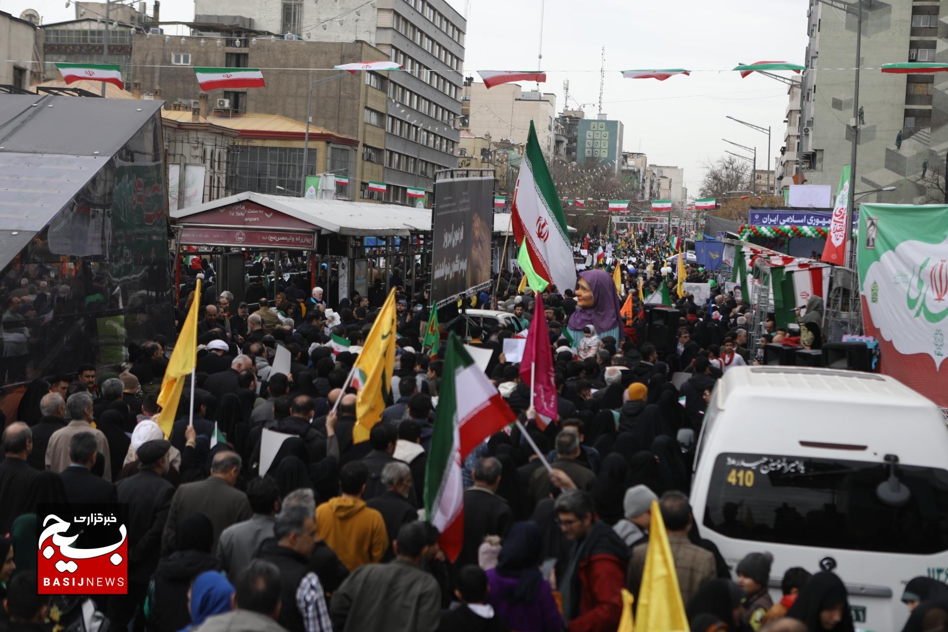 جشن میلیونی انقلاب اسلامی در تهران ۱۴۰۴