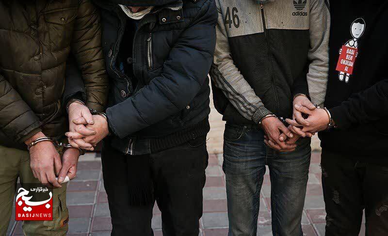 عملیات ضربتی پلیس به تروریست‌های اغتشاشگر